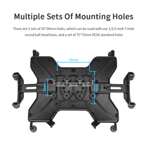Vin gắn kết phổ có thể điều chỉnh máy tính bảng chủ cho máy tính bảng, <span class=keywords><strong>ipad</strong></span>, không khí, Pro, Samsung Galaxy, những người khác cho RAM gắn kết - Product Image 3