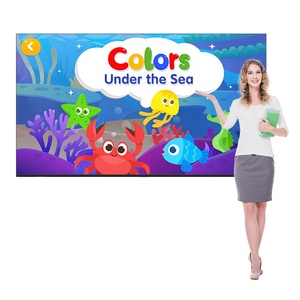 55/65/75/86/100インチタッチスクリーンインタラクティブボードLCDディスプレイ会議室教育教室スマートインタラクティブホワイトボード - Product Image 3