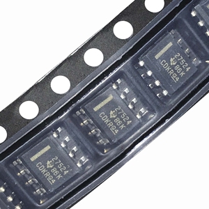 Circuito Integrado, Componentes Electrónicos IC, Controlador de Puerta SOP-8, Serigrafía 27524, UCC27524DR Original - Product Image 1