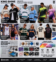 Prix d'usine, vente en gros, maillot de baseball unisexe en polyester rayé à séchage rapide, impression par transfert thermique, sublimation