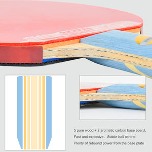 <span class=keywords><strong>Raqueta</strong></span> <span class=keywords><strong>de</strong></span> tenis <span class=keywords><strong>de</strong></span> mesa <span class=keywords><strong>de</strong></span> uso <span class=keywords><strong>de</strong></span> jugador profesional del <span class=keywords><strong>mundo</strong></span> DHS <span class=keywords><strong>de</strong></span> alta calidad - Product Image 5