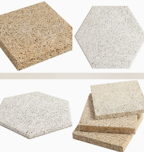 Panneau absorbant le son en laine de <span class=keywords><strong>bois</strong></span>, décoration murale, <span class=keywords><strong>bois</strong></span> coloré, respectueux de l'environnement, isolation acoustique, matériau ignifuge - Product Image 5