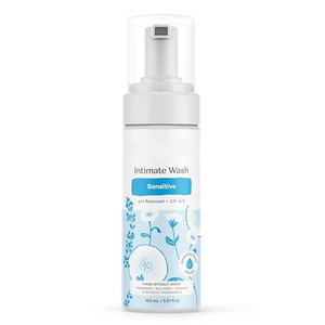 Espuma de Lavado Íntimo Sensible con Infusión Herbal - Equilibrada en pH - Productos de Higiene Natural a Base de Plantas - Certificación ISO - Product Image 1