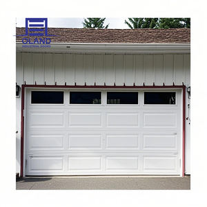 Portes de <span class=keywords><strong>garage</strong></span> en verre sectionnelles intelligentes isolées au design moderne pour villa, maison, automatiques, coupe-vent, durables, <span class=keywords><strong>porte</strong></span> de <span class=keywords><strong>garage</strong></span> noire personnalisée - Product Image 4