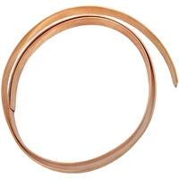 Fabrication OEM/ODM, fabrication exquise, conducteur en cuivre, barre omnibus plate de haute qualité, ruban en cuivre pour système de protection contre la foudre