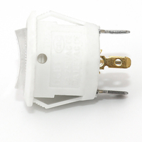 Interrupteur à bascule lumineux KCD1 à 3 positions et 4 broches pour cuisinières électriques de dortoir