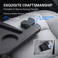 Nouveau Plateau de Volant de Voiture Multifonctionnel Universel 2-en-1 Portable 2026 pour Vente en Gros