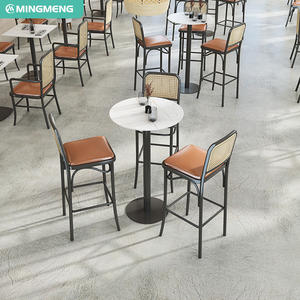Tables et chaises de restaurant personnalisables avec des cadres en métal, tables luxueuses, chaises, cafés, bars, ensembles de restaurants - Product Image 1