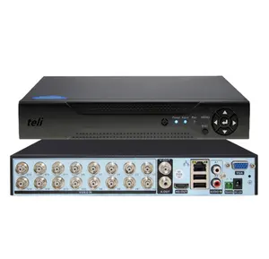 XVREYE DVR closed circuit television system video recorder 16CH 5mp H.265 analog HD audio 6IN1 16channel xvr