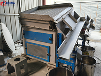 HenanMining Trockenluft-Schütteltisch Goldseparator mit Motorlager, 380V, 1000kg/h Kapazität, tragbar, für alluviales Feingold und Zinn, Schwerkrafttrennung