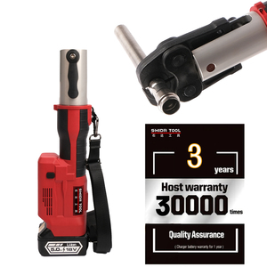 PZ-400C 3-in-1 Mini Pin hoạt động thủy lực công cụ Báo Chí Cáp thép không gỉ Uốn Tóc bồng và cắt hàm với akku - Product Image 6