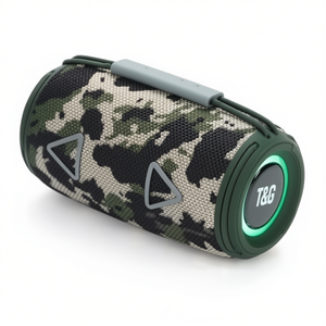 Bluetooth Portable <b>Speaker</b> Camouflage Design With Carry Strap Outdoor Use - Product Image 2