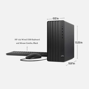 Computadora de Escritorio HP, Torre, Intel I5 de 12.ª Generación, 16 GB de RAM, 512 GB SSD, Windows 11 Home, Wifi, Bluetooth, HDMI - Product Image 6