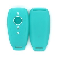 Funda Protectora de Silicona Multicolor para Llaves, Compatible con Mercedes Clase C, E, GLE, Accesorios para Llaves Inteligentes