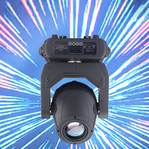 Luz Móvil de Cabeza Profesional para DJ, Discoteca, Fiestas, con Efecto Beam Wash Sharpy Spot, DMX RGBW, para Bodas y Eventos - Product Image 1