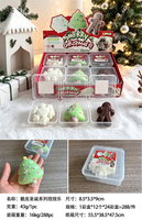 Nouveauté Jouet Squishy de Noël, Jouet à Presser de Noël, Père Noël, Bonhomme de Neige, Jouets Squishy Croquants