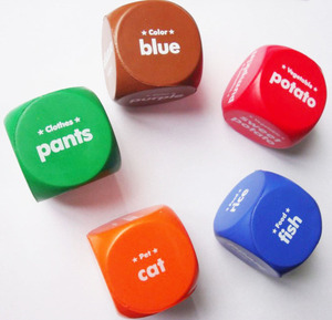 Custom Imprint Foam Dice Stress Ball Soft Squeezable Foam Square Cube Stress Relief <b>Toys</b> for Games and Promotional Gifts - Product Image 6