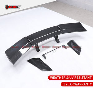 Nuevo alerón trasero de fibra de carbono seca estilo ZR1 para Chevrolet Corvette C8 Z06, piezas de coche de carreras. - Product Image 6