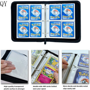 Carpeta con Cierre de Cremallera QY Fashion para Tarjetas Coleccionables, con 9 Bolsillos, para Tarjetas de Juego - Product Image 4