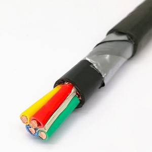 Câble électrique en cuivre à âme en cuivre 0,6/1 kV, blindé, gaine <span class=keywords><strong>PVC</strong></span>, VV22, câble <span class=keywords><strong>d</strong></span>'alimentation solide pour la construction industrielle - Product Image 4