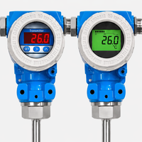 Transmetteur de thermocouple intégré antidéflagrant, sortie 4-20 mA RS-485, capteur PT100 avec affichage LED (sonde personnalisable)