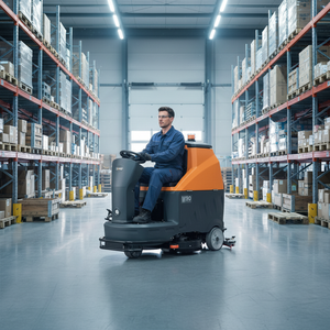 Nettoyeur de sols M90 populaire, équipement de nettoyage commercial, autoporté, haute performance - Product Image 1