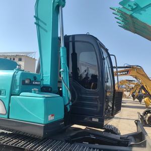 Excavadora de Orugas Kobelco SK75 Usada, Original de Japón, Precio Económico, Alta Calidad, Buen Rendimiento, Mini Kobelco SK 75 en Venta - Product Image 2