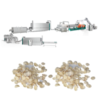 Nouvelle ligne de production de protéines de riz automatique, extrudeuse de nuggets de soja, hachoir à viande, protéines de soja texturées, certifiée CE ISO