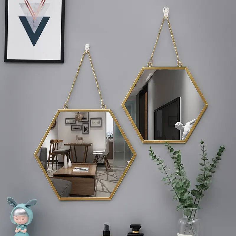 Multifunctional Use Custom Best Giftwooden Frame Mirrors Decor Wall