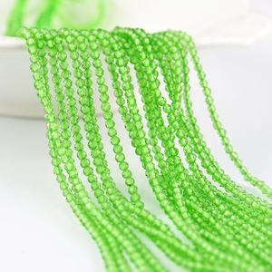 Perles de pierres précieuses naturelles, <span class=keywords><strong>2mm</strong></span>, 100 pièces, en vrac, pour la fabrication de bijoux - Product Image 3