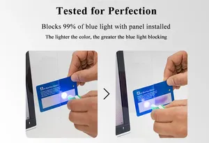 Protector de Pantalla para Monitor con Filtro de Luz Azul, Anti-Reflejos y Anti-Luz Azul para Portátiles de 13, 15.6, 16 y 14 Pulgadas, para Macbook Pro y Air - Product Image 4