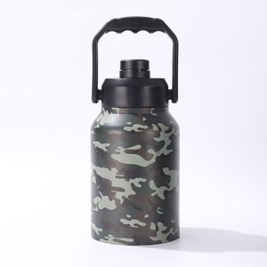 Botella de Agua Deportiva de Boca Ancha, Aislada, de Doble Pared, de Acero Inoxidable, con Tapa Nueva, Venta Caliente de Fábrica 2025 - Product Image 1