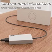 Cargador de Corriente Alterna con Adaptador de Cable de Alimentación Multi-Protección para Starlink Gen 3 y Mini, Accesorios de Carga para Starlink Mini
