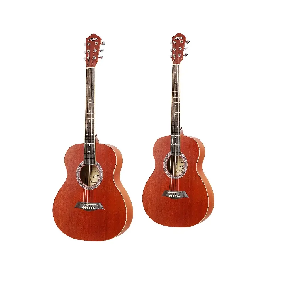 Guitar Acoustic 37 "Thân Trên Chất Liệu Giá Cả Phải Chăng Sapele Loại Chơi Trung Gian Tuyệt Vời Từ Singapore