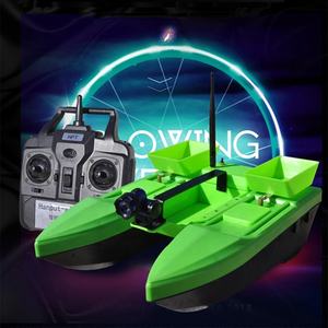 Pêche passe-temps longue distance télécommande trois trémies d'alimentation vitesse rapide plastique 2 coque radiocommandée rc <span class=keywords><strong>bateau</strong></span> appât en vente - Product Image 5