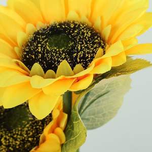 Lámpara Nocturna LED Recargable con Forma de Girasol, Iluminación Interior para Dormitorio, Mesita de Noche, Decoración de Escritorio, Lámpara de Mesa - Product Image 3