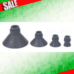 Ventouses à ventouse profonde Airbest SD10 16 25 40N S en caoutchouc pour la manipulation du verre industriel - Product Image 1