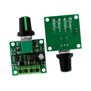 PWM Low Voltage Motor Speed Controller DC 1.8V 3V 5V 6V 12V 2A 1803BK 1803B Adjustable Driver Switch with Speed Control Kno