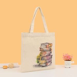 Bolsas de Mano de Lona de Poliéster con Logotipo Personalizado al por Mayor, Bolsas de Compras con Estampado por Sublimación, Bolsas de Mano en Blanco para Sublimación - Product Image 5