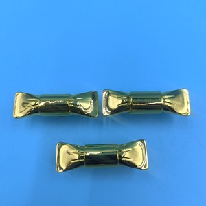 Manijas Modernas para Puertas de Gabinete con Diseño de Mariposa, en Latón Dorado, de un Solo Orificio, Accesorio de Ferretería Duradero - Product Image 3