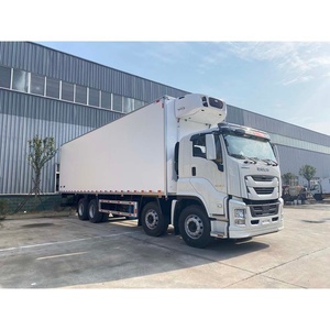 รถบรรทุกห้องเย็น ISUZU GIGA 8x4 สำหรับขนส่งผักและอาหาร ราคาโรงงาน โปรโมชั่นลดราคา - Product Image 3