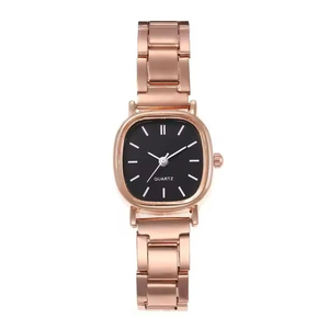 New fashionable and trendy small dial women's <b>watch</b> with a delicate eyebrow shape and a steel strap - Product Image 3