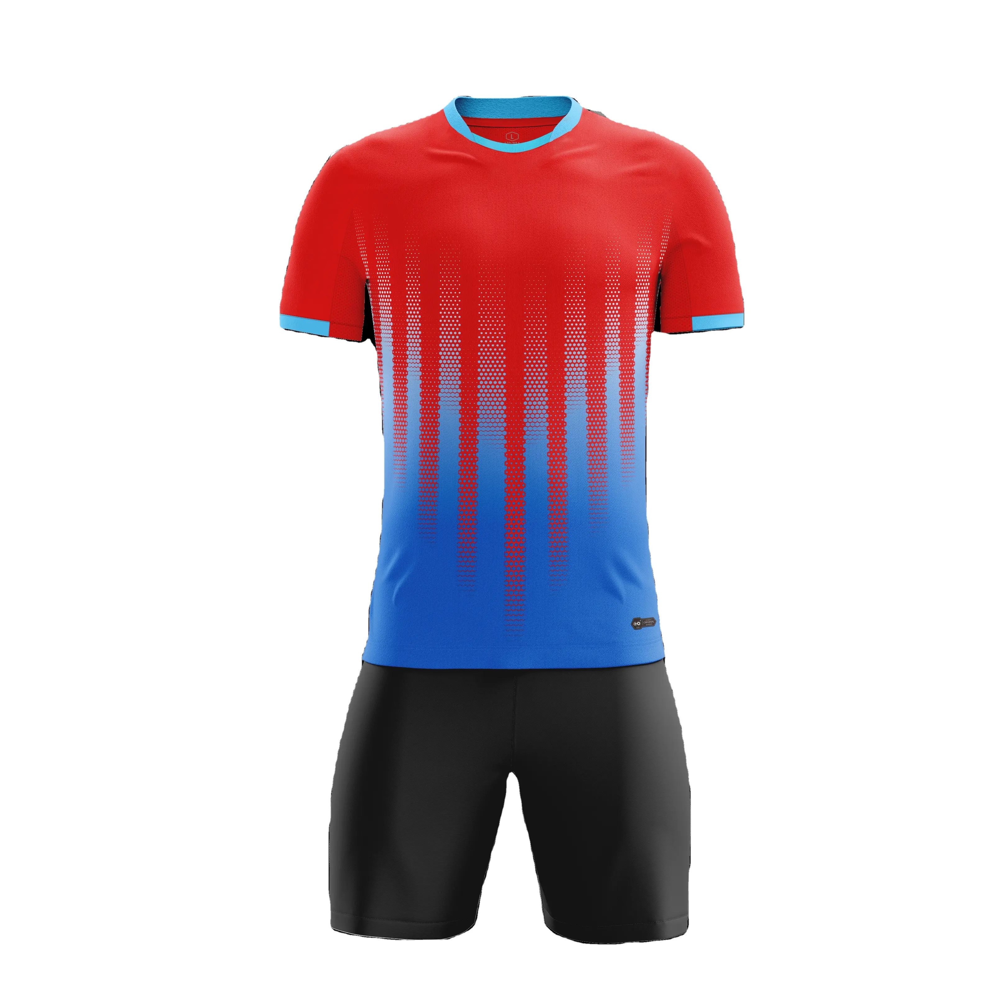 Ropa de fútbol original al por mayor, conjunto de fútbol, uniforme de fútbol, uniforme personalizado, kit de fútbol, camiseta de fútbol por sublimación