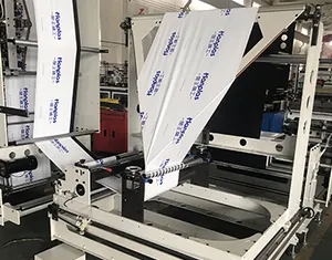 HP-SC Hanplas Folding & Side Seal Totalmente automático Plastic Thai Bread Bag Making Machine