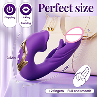 USB-betriebener G-Punkt-Vibrator für Frauen mit 7 Klopf- und 5 Leck-Saug-Modi, Rosen-Vibrator & Dildo-Typen