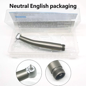 Handpiece Gigi Turbin Udara Kecepatan Tinggi Berbahan Titanium Alloy, Mudah Dibersihkan, Higienis, Desain Nyaman untuk Pasien, Tombol Chuck 2/4 Lubang Kelas - Product Image 6
