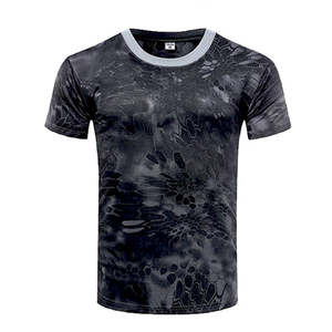 T-shirt tactique camouflage extérieur pour homme et femme, personnalisé, jungle <span class=keywords><strong>storm</strong></span>, imperméable, séchage rapide, respirant, maille décontractée, sport - Product Image 3