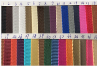 Tira de cordão colorida, pronto para enviar 2/2.5/3.2/3.8/5cm, correia de sarja de nylon