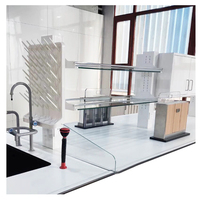 Tables de travail de laboratoire Banc de laboratoire avec évier Banc mural de laboratoire Mobilier d'hôpital