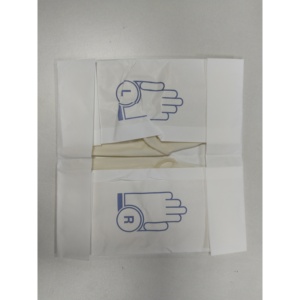 Gants chirurgicaux en latex stériles, 50 paires, taille 7, sans poudre, stérilisés par rayonnement gamma, usage médical - Product Image 5